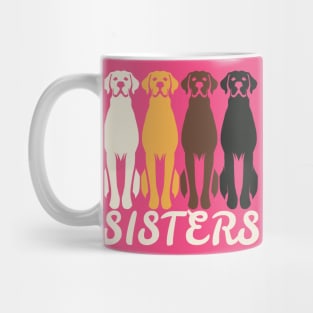 Canine Quartet Sisters Mug